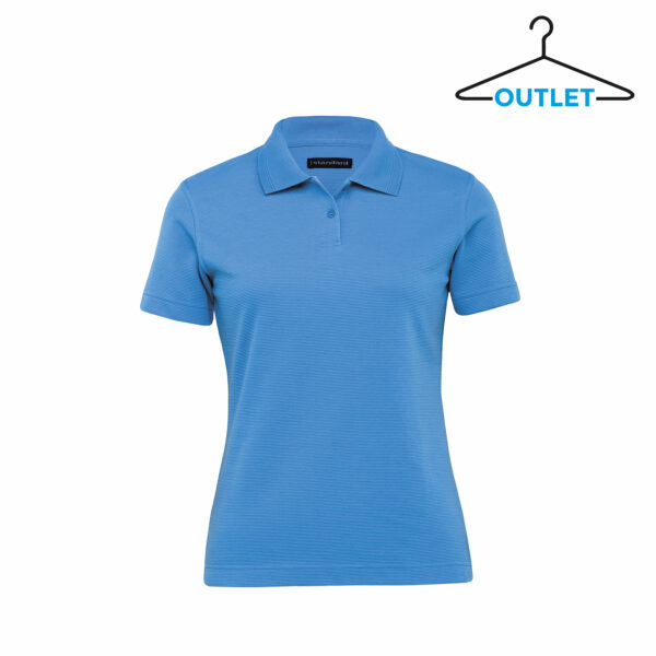 Jacquard Ottoman Balmoral Polo - Womens